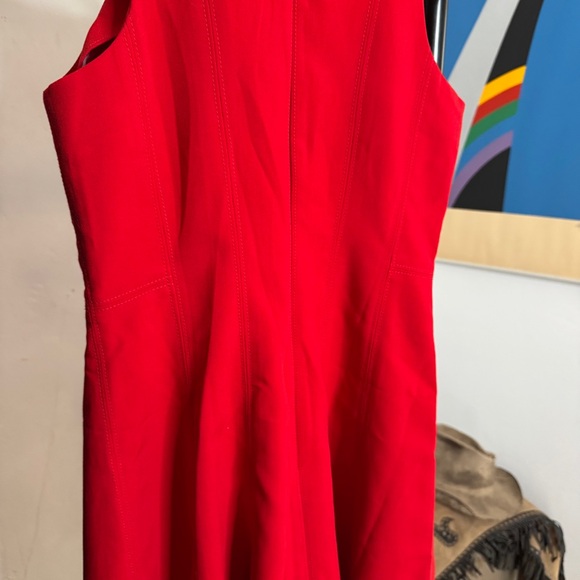Banana Republic Vibrant Red Mini Dress - Picture 9 of 11
